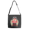 who knows sign language Adjustable Strap Totes