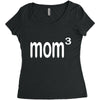 mom 3 Women's Triblend Scoop T-shirt