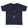 Leo Zodiac Sign Minimal Design Toddler T-shirt