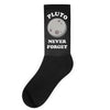 pluto Never Forget Socks