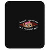 November Peeking Out Baby Girl Mousepad
