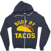 body by tacos funny Zipper Hoodie
