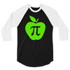 apple pi 3/4 Sleeve Shirt