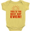 best day (2) Baby Bodysuit