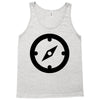 clock black Tank Top