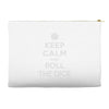 keep calm and roll the dice Accessory Pouches