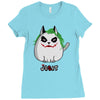 joker the cat Ladies Fitted T-Shirt