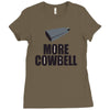 more cowbell (2) Ladies Fitted T-Shirt