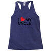 I Love My Uncle Racerback Tank