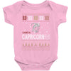 santa capricorn christmas ugly t shirts Baby Onesie