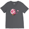 lion in a box V-Neck Tee