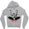 eagle khabib Zipper Hoodie