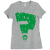 riddle me this! Ladies Fitted T-Shirt