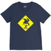 pterosaur warning V-Neck Tee