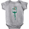 pocket fishman Baby Onesie