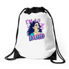 i'm soo excited Drawstring Bags