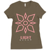light Ladies Fitted T-Shirt