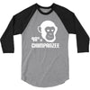 98% chimpanzee 3/4 Sleeve Shirt