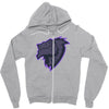 rockzillah dark Zipper Hoodie