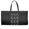 expressions of captain holt Weekender Totes