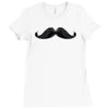 mustache Ladies Fitted T-Shirt