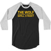 the wolf of wall str 3/4 Sleeve Shirt