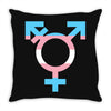 transgender Throw Pillow
