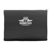 i have two titles aunt and godmother Accessory Pouches