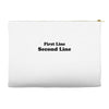 first line second line Accessory Pouches
