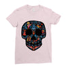 loco coco skul Ladies Fitted T-Shirt