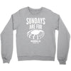 sundays are for football foot ball Crewneck Sweatshirt