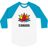 Canada Leaf LGBT 3/4 Sleeve Shirt