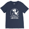 if history repeats i'm getting a dinosaur V-Neck Tee