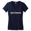 Maverick Women's V-Neck T-Shirt