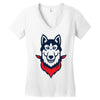 Siberian Husky Women's V-Neck T-Shirt