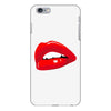 lips red kiss passion girl iPhone 6/6s Plus Case