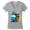 bad diet Women's V-Neck T-Shirt