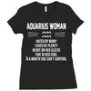 Aquarius Woman Ladies Fitted T-Shirt