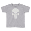 the punisher skull head Toddler T-shirt