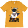 who loves miniatur schnauzer T-Shirt