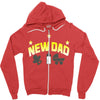 new dad Zipper Hoodie