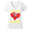 Humboldt Strong Women's V-Neck T-Shirt