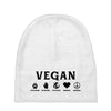 Vegan For The Planet Baby Beanies