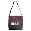 This Beauty Is A Beast Adjustable Strap Totes