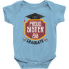 proud sister of a 2018 graduate Baby Bodysuit