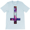 inverted galaxy cross funny  religion banter space fashion new T-Shirt