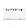 Benefits Friends License Plate