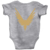Maverick Gold Print Baby Onesie