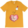 Mom and Baby are Connected to the Heart T-Shirt
