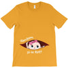 April Peeking Out Baby Girl in Spanish T-Shirt